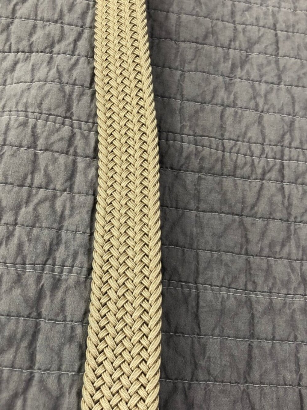 4/$15 Braided Belt Men 40 - 42 Brown Tan Classic Preppy - Picture 10 of 16